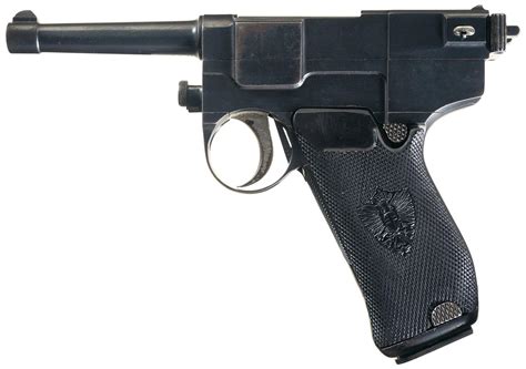 Italian Glisenti Model 1910 9mm Semi Automatic Pistol Rock Island Auction