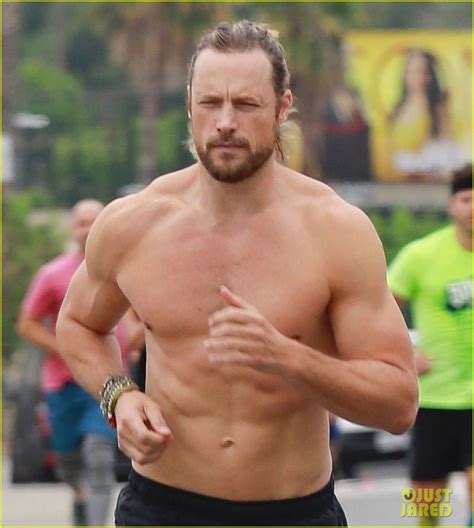 Gabriel Aubry Bares Ripped Body For A Shirtless Workout Photo