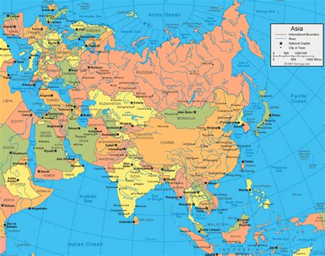 World Map Europe And Asia Map Vector