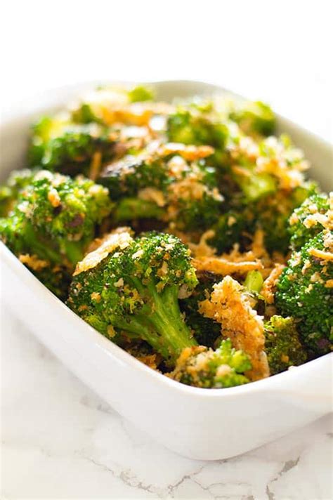 Quick Panko And Parmesan Broccoli
