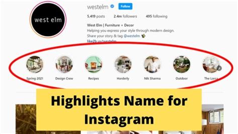 400 Best Highlights Name For Instagram To Shine On Instagram