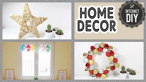 Doble por la mitad , doblar una pestaña de 0,5 hacia adentro (planchar para poder marcar mejor)y luego realizar una costura en ambos laterales. 3 MANUALIDADES fáciles para DECORAR tu casa en NAVIDAD ...