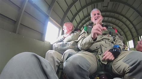 WATCH Year Old WWII Veteran Jumps From Plane Again Landing In Normandy For D Day S Th