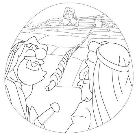 ️rahab And Spies Coloring Page Free Download
