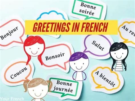French Greetingsles Salutations Powerpoint Tes Teaching Resources