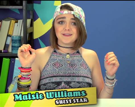 Game Of Thrones Star Maisie Williams Shocked By Ancient Video Game