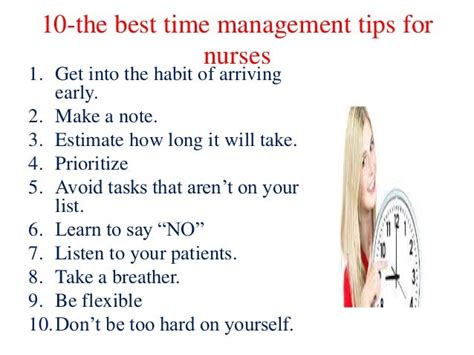 Time Management In Nursing
