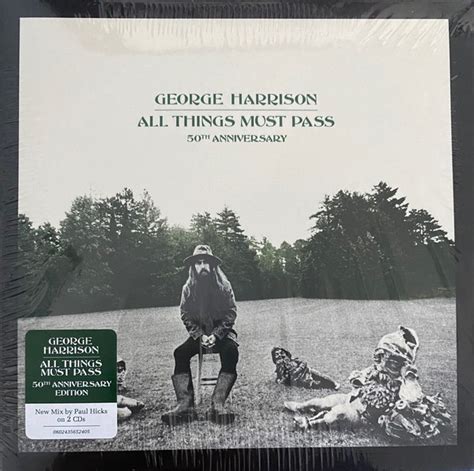 George Harrison All Things Must Pass 50th Anniversary Cd Digipack Obi Vinilos