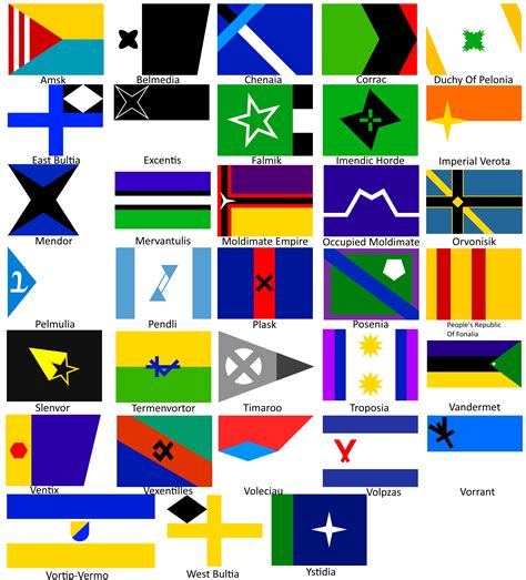 Some Flags I Made For My Countries I Need To Get Better At Country
