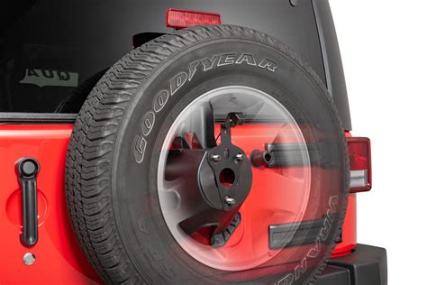 Jeep Wrangler Spare Tire Cover With Backup Camera