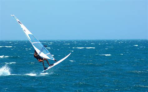 Hd Wallpaper Sea Sport Windsurfing Wallpaper Flare
