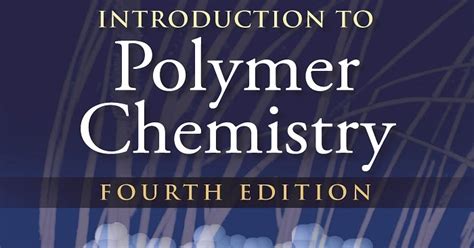And/or the morphology of an immiscible blend is modified a polymer alloy is obtained. Introduction to Polymer Chemistry Fourth Edition | PDF Lobby