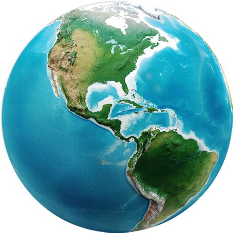Download Western Hemisphere Earth Graphic