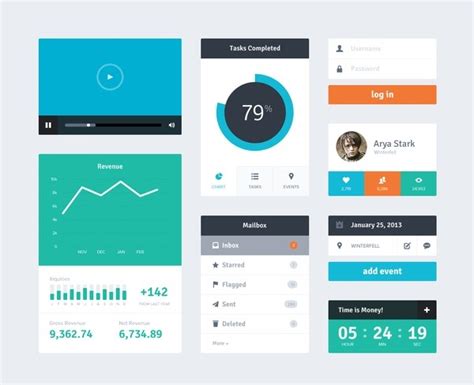 El 4 24 Beautifully Designed Web Dashboards That Data Geeks Will Love