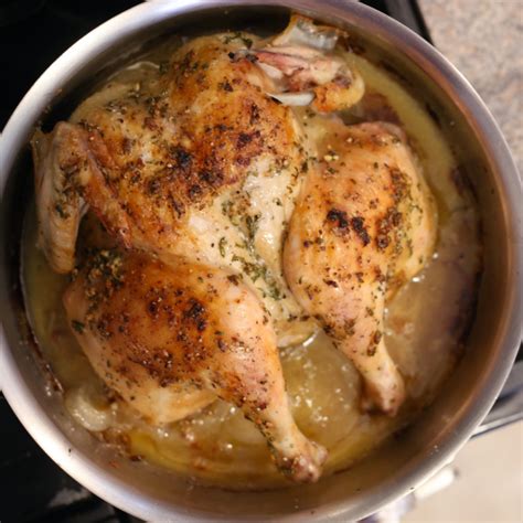 Rosemary Garlic Spatchcock Chicken • Oh Snap Let S Eat