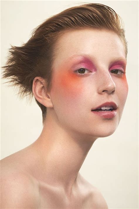 What Colour The Hunger Magazine Androgynous Makeup Photoshoot