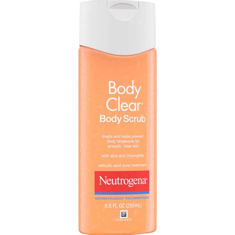 Neutrogena Body Scrub Body Clear Oz Plastic Bottle Barra De Jab N Y Gel De Ba O Selectos