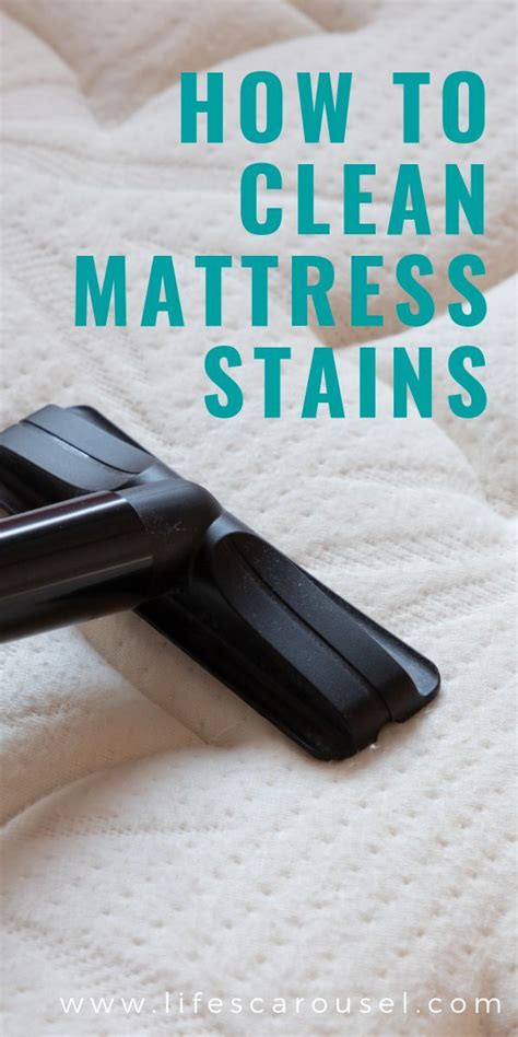 When it comes time to clean mattress stains of all types, there are several methods that you can use. How to Clean Mattress Stains (Yes... we all have them ...