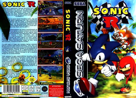 Sega Saturn S Sonic R E Game Covers Box Scans Box Art Cd