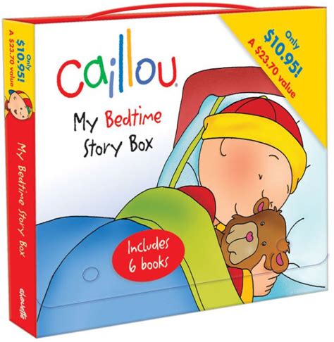 Caillou My Bedtime Story Box By Eric Sevigny Paperback Barnes And Noble