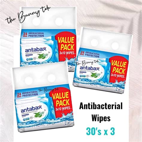 Antabax Watsons Antibacterial Hand Wipes Wet Tissue Cleaning Shopee Malaysia