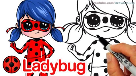 Simple And Fun Way To Draw Ladybug Cute Drawings Easy Tutorial
