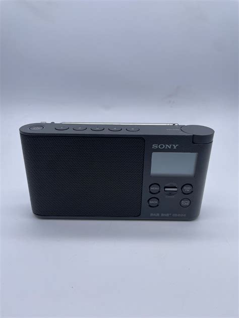 Sony Xdr S41d Portable Dabdabfm Digital Radio Black 000173 Bh Ce