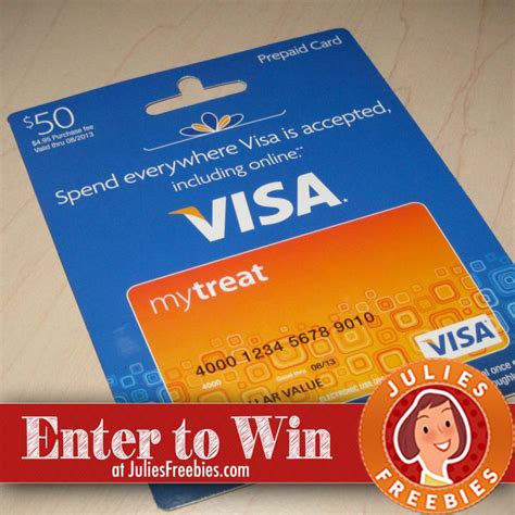 Win A 500 Visa T Card Julies Freebies