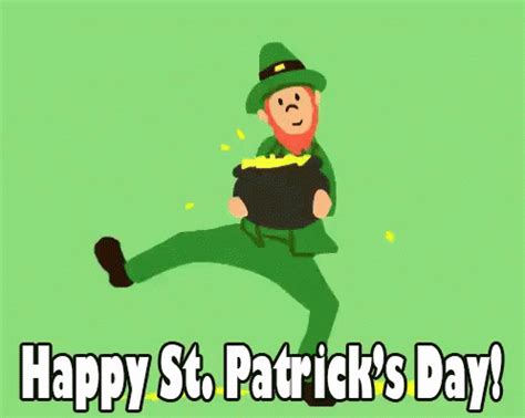 Happy St Patrick S Day GIF Leprechaun Happy St Patricks Day St