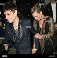 Jamie Hince and his girlfriend Kate Moss leaving Koko nightclub, after ...