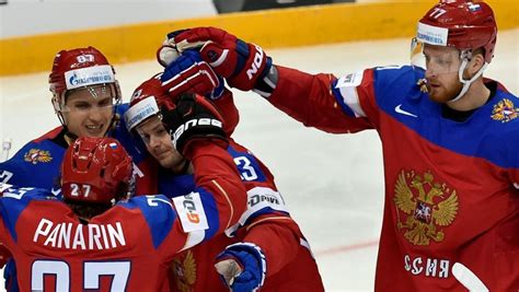 Eishockey Eishockey Wm Russland Siegt Am Nationalfeiertag Kanada