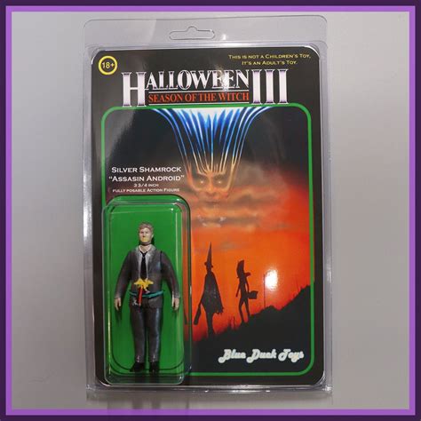 Silver Shamrock Android Halloween 3 Etsy