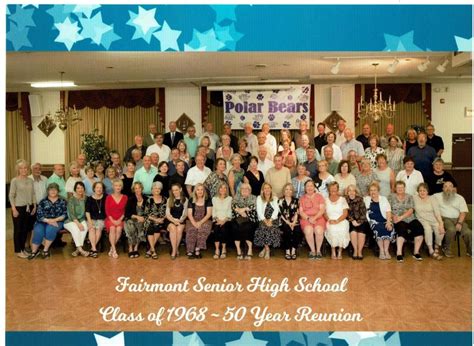 Fairmont Senior High Schools 50th Reunion For Class Of 68 News
