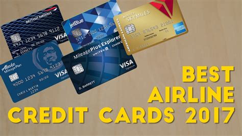 Hotel credit cards offer a variety of benefits for cardholders. What are the BEST AIRLINE CREDIT CARDS? (2017) - YouTube