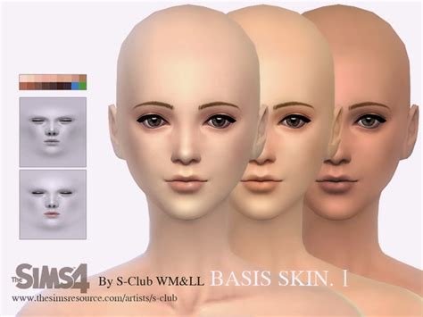 My Sims 4 Blog S Club Wmll Thesims4 Bassis Skintones I