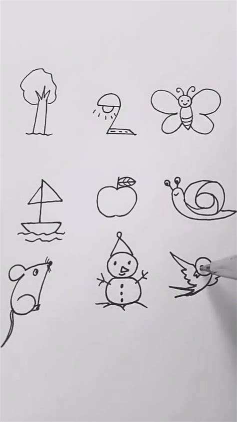 Cute Kid Drawing Ideas