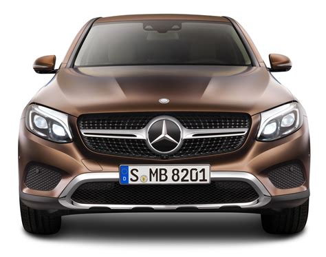 Brown Mercedes Benz Gle Coupe Front View Car Png Image Purepng Free