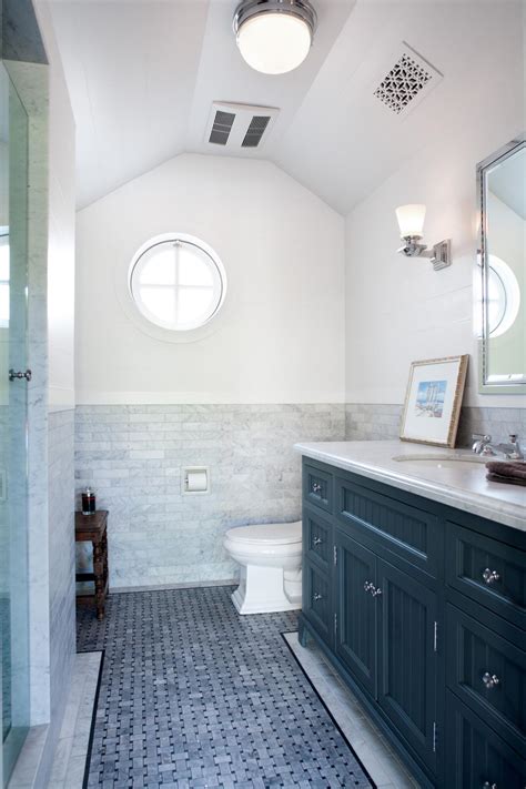 It makes the room feel so much larger. Best Bathroom Flooring Ideas | DIY