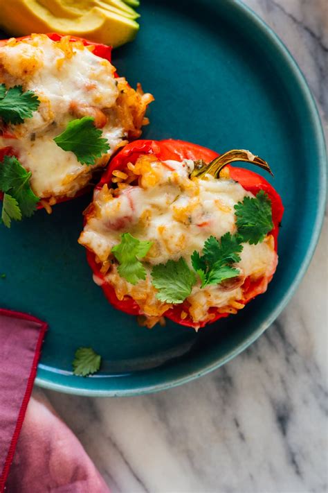 Vegetarian Stuffed Peppers Cook And Hook
