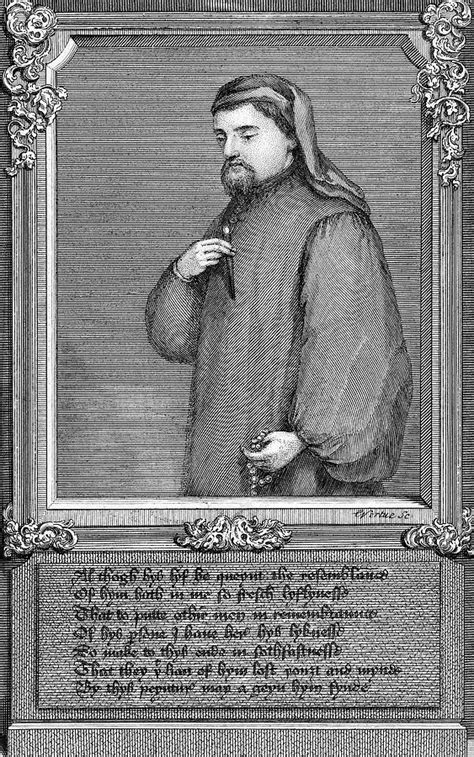 Geoffrey Chaucer 1340 1400 English Drawing By Mary Evans Picture
