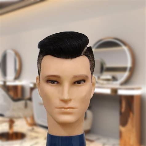Male Bald Mannequin Head Manikin Head Model Multifunctional Durable