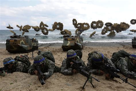 Us South Korea Plan Joint Military Exercises Next Month Wsj