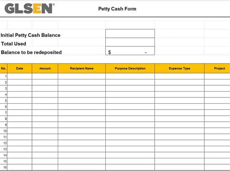 Free 14 Petty Cash Log Templates Excel Excel Templates