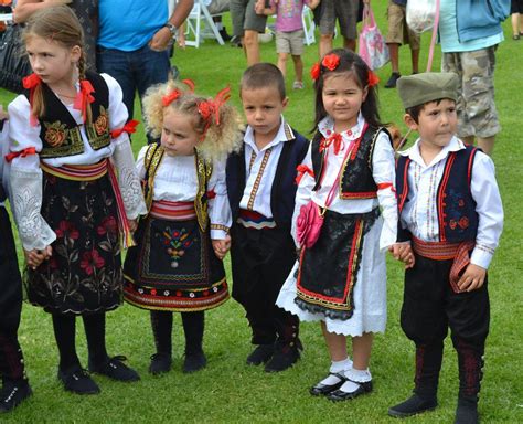 Serbian Girl In Traditional Clothing From Homolje Serbia Description