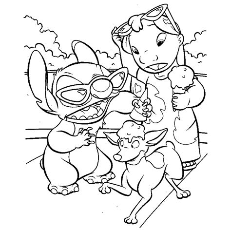 Desenho De Lilo E Stitch Da Disney Para Colorir Tudodesenhos Sexiz Pix