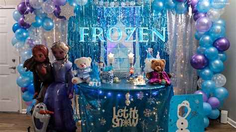 Frozen Birthday Theme Decorations 30 Frozen Birthday Party Ideas