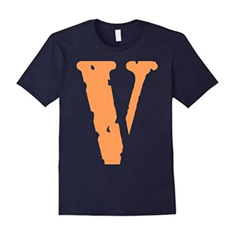 Buy Vlone Staple V Navy Blue T Shirt Vlone Official