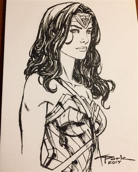 Marvel Concept Artist Drew Wonder Woman From The Dceu And Its