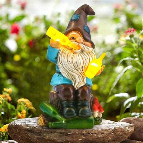 Amazon Com Mood Lab Garden Gnome Zen Gnome Statue Inch Tall