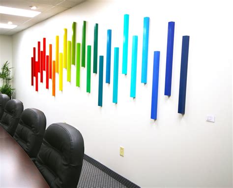 In Harmony Corporate Art 3d Art Wall Sculpture Ombre Wall Art